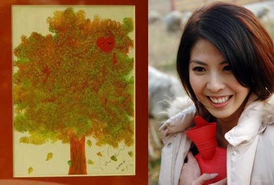 徐静蕾画画_会画画的女明星_娱乐圈明星写字